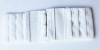 Удлинитель спинки бюстгальтера на 3 крючка шир.5,5 см. дл.10 см.  уп. 5 шт. цв. белый - швейная фурнитура, товары для творчества оптом  ТД "КолинькоФ"