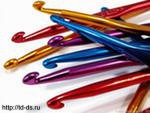 Крючки для вязания - швейная фурнитура, товары для творчества оптом  ТД "КолинькоФ"