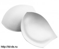 Чашки с корректором №80 цв. белый 1 пара - швейная фурнитура, товары для творчества оптом  ТД "КолинькоФ"