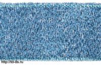 Лента металлизированная (парча)  шир.  6 мм,  уп. 24 ярд  цвет №107 голубой - швейная фурнитура, товары для творчества оптом  ТД "КолинькоФ"