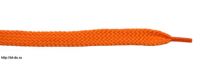 Шнурки кроссовочные дл. 100 см  цв  оранжевый-12 шир. 10 мм уп. 10 пар - швейная фурнитура, товары для творчества оптом  ТД "КолинькоФ"