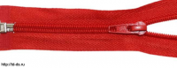 Молния спираль тип 5 55 см. №257 красный уп. 10 шт - швейная фурнитура, товары для творчества оптом  ТД "КолинькоФ"
