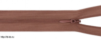Молния потайная тип 3 50 см. (нейлон) коричневый 279 уп. 10 шт. - швейная фурнитура, товары для творчества оптом  ТД "КолинькоФ"