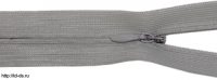 Молния потайная тип 3 50 см. (нейлон) св. серый 372 уп. 10 шт. - швейная фурнитура, товары для творчества оптом  ТД "КолинькоФ"