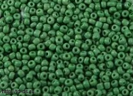 Бисер 8/0 крупный 450 гр. № 47 зеленый непрозрачный - швейная фурнитура, товары для творчества оптом  ТД "КолинькоФ"