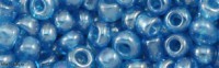 Бисер 6/0 № 103B голубой прозрачный блестящий, 450 гр. - швейная фурнитура, товары для творчества оптом  ТД "КолинькоФ"