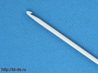Крючок вязальный тефлоновый диам. 4,5 (уп. 10 шт.) - швейная фурнитура, товары для творчества оптом  ТД "КолинькоФ"