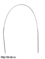 Спицы круговые  на проволоке-тросе 9,0 мм дл.40 см 1 шт. - швейная фурнитура, товары для творчества оптом  ТД "КолинькоФ"