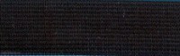 Лента окантовочная (бейка) арт. 122317, шир. 24 мм 2,6 гр./м. цв. черный уп. 100 м. - швейная фурнитура, товары для творчества оптом  ТД "КолинькоФ"
