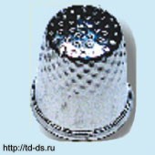 Наперсток металлич. никель №6 (16 мм ) уп. 20 шт. - швейная фурнитура, товары для творчества оптом  ТД "КолинькоФ"