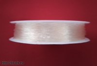 Резинка силиконовая (нить эластичная)  0,8 мм х12 м. прозрачная 10 шт. - швейная фурнитура, товары для творчества оптом  ТД "КолинькоФ"