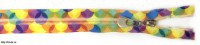 Молния спираль декоративная тип 5 разъемн, 80 см., Разноцветные шарики 1 шт. - швейная фурнитура, товары для творчества оптом  ТД "КолинькоФ"