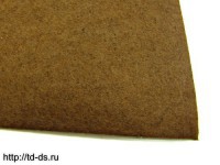 Фетр  листовой жесткий толщ. 1 мм (20х30см) шоколад  (уп. 12 шт) - швейная фурнитура, товары для творчества оптом  ТД "КолинькоФ"