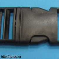 Фастекс (Защелка-трезубец) шир. 38 мм черная уп. 20 шт - швейная фурнитура, товары для творчества оптом  ТД "КолинькоФ"