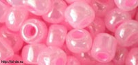 Бисер 12/0 № 145 розовый перламутровый 450 гр. - швейная фурнитура, товары для творчества оптом  ТД "КолинькоФ"