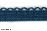 Резинка ажурная арт. 3001 шир. 8 мм цв. синий уп. 50 м. - швейная фурнитура, товары для творчества оптом  ТД "КолинькоФ"