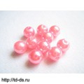Бусины под жемчуг диам. 6 мм нежно розовый (уп. 250 гр.+/-2473 шт.) - швейная фурнитура, товары для творчества оптом  ТД "КолинькоФ"