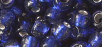 Бисер 12/0 № 28 синий прозр с посеребренным отв., 450 гр. - швейная фурнитура, товары для творчества оптом  ТД "КолинькоФ"