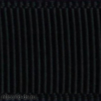Лента репсовая ВИС шир. 12 мм черный уп. 30 ярд. (27,3 м). - швейная фурнитура, товары для творчества оптом  ТД "КолинькоФ"