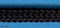 Шнурки тип 2 дл. 70 см черный диам..4 мм. уп. 50 пар - швейная фурнитура, товары для творчества оптом  ТД "КолинькоФ"