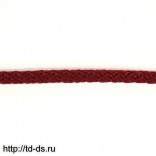 С2045 Шнур плетеный, 5 мм*100 м бордо - швейная фурнитура, товары для творчества оптом  ТД "КолинькоФ"