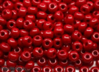 Бисер 6/0 № 45 красный  непрозрачный 450 гр. - швейная фурнитура, товары для творчества оптом  ТД "КолинькоФ"