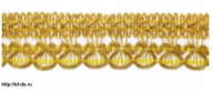 Тесьма отделочная шир.35 мм арт.13-7718 золото уп. 10 ярд. - швейная фурнитура, товары для творчества оптом  ТД "КолинькоФ"