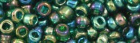 Бисер 12/0 №167 зеленый прозр радужный 450 гр. - швейная фурнитура, товары для творчества оптом  ТД "КолинькоФ"