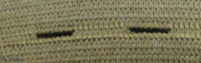 Лента эластичная с перфорацией шир. 20 мм  хаки уп. 25 м.  - швейная фурнитура, товары для творчества оптом  ТД "КолинькоФ"