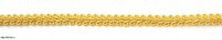 Тесьма отделочная Шанель" шир.12 мм арт.8841 цв.желтый уп. 20 ярд - швейная фурнитура, товары для творчества оптом  ТД "КолинькоФ"