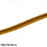  Шнур люрекс золото шир. 1 мм уп 100 м - швейная фурнитура, товары для творчества оптом  ТД "КолинькоФ"