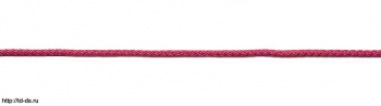 С2045 Шнур плетеный, 5 мм*100 м яр.розовый - швейная фурнитура, товары для творчества оптом  ТД "КолинькоФ"