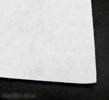 Фетр  листовой жесткий толщ. 1 мм (20х30см)  белый (уп. 12 шт) - швейная фурнитура, товары для творчества оптом  ТД "КолинькоФ"