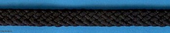 Шнурки тип 4 дл. 100 см  шир. 8 мм цв. черный уп. 50 пар - швейная фурнитура, товары для творчества оптом  ТД "КолинькоФ"