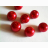 Бусины под жемчуг диам. 6 мм красный  уп. 250 гр. (+/-2473 шт.) - швейная фурнитура, товары для творчества оптом  ТД "КолинькоФ"