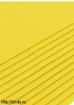 Фетр листовой жесткий, 1.0мм, 160гр, 20х30см, Артикул: 7730797 цв. желтый-2,  уп. 12 шт. - швейная фурнитура, товары для творчества оптом  ТД "КолинькоФ"