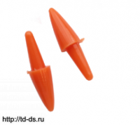 Носик-морковка 11мм, упак.12шт арт. 901823 - швейная фурнитура, товары для творчества оптом  ТД "КолинькоФ"