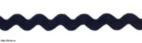 Тесьма Вьюнчик, 5мм цв. т.синий 147  уп. 25 м. - швейная фурнитура, товары для творчества оптом  ТД "КолинькоФ"