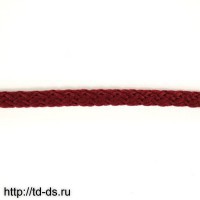 С2045 Шнур плетеный, 5 мм*100 м бордо - швейная фурнитура, товары для творчества оптом  ТД "КолинькоФ"