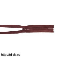 Молния потайная тип 3 20 см. бордово-корчневый 246 уп. 10 шт. - швейная фурнитура, товары для творчества оптом  ТД "КолинькоФ"