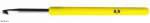 Крючок вязальный с желтой пласт.ручкой диам.5 мм уп. 10 шт. - швейная фурнитура, товары для творчества оптом  ТД "КолинькоФ"