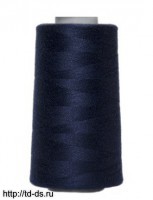  Нитки п/э  40/2  5000 ярд цв. черный - швейная фурнитура, товары для творчества оптом  ТД "КолинькоФ"