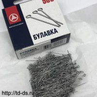 Булавки портновские одностержневые  тип 1-30,  арт. С3-0545  уп. 500 шт - швейная фурнитура, товары для творчества оптом  ТД "КолинькоФ"
