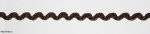 Тесьма вьюнчик С441 шир. 3 мм Артикул: 434010  уп. 30 м коричневый - швейная фурнитура, товары для творчества оптом  ТД "КолинькоФ"