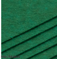 Фетр листовой жесткий, 1.0мм, 160гр, 20х30см, Артикул: 7730797 цв. зеленый-7,  уп. 12 шт. - швейная фурнитура, товары для творчества оптом  ТД "КолинькоФ"