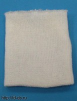 Манжеты трикотажные белые 7,5*10 см. уп. 10 пар - швейная фурнитура, товары для творчества оптом  ТД "КолинькоФ"