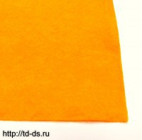Фетр  листовой жесткий толщ. 1 мм (20х30см)  оранж 41 (008)   (уп. 12 шт) - швейная фурнитура, товары для творчества оптом  ТД "КолинькоФ"