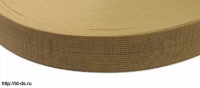 Лента окантовочная ЛОЦ-32/1 шир. 32 мм (пл. 3,2 гр/м) (уп. 100 м) песочный - швейная фурнитура, товары для творчества оптом  ТД "КолинькоФ"