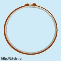 Пяльцы пластмассовые диам. 21 см уп. 10 шт. - швейная фурнитура, товары для творчества оптом  ТД "КолинькоФ"