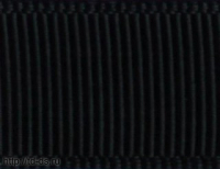 Лента репсовая шир. 12 мм черный уп.18,28 м. - швейная фурнитура, товары для творчества оптом  ТД "КолинькоФ"